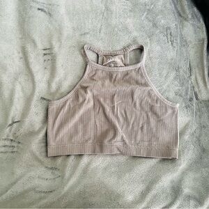 Garage Charcoal Ribbed Tank